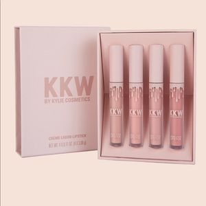 Kylie Cosmetics KKW Creme Liquid Lip Set